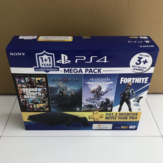 PS4 SLIM 1TB CUH-2218B 2218B PLAYSTATION 4 / PS 4 PLAYSTATION4 STOK TERBATAS
