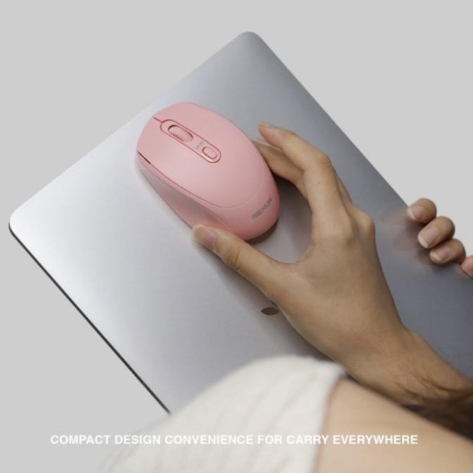 Original Rexus Q35 Mouse Wireless With Silent Click Office Mouse Tanpa Kabel
