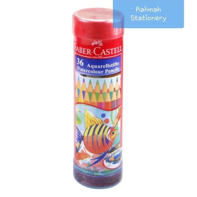 

Terbaru Faber-Castell watercolour pencils 36 round tin / pensil warna 36
