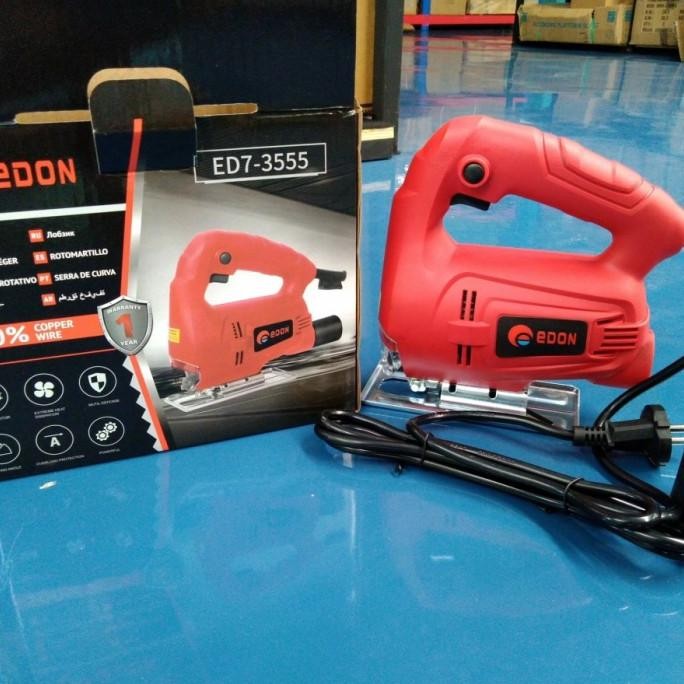 EDON ED7-3555 MESIN JIGSAW MESIN POTONG TRIPLEK KAYU GERGAJI KAYU EDON
