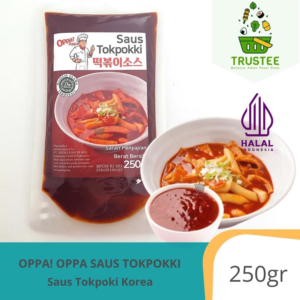 

Gh-67 Oppa! Oppa Saus Tokpokki Tokpoki Tteokbokki Topoki Sauce Halal 250Gr