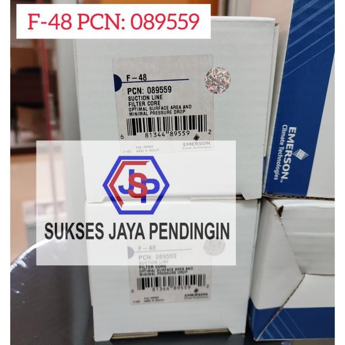 Filter Core Suction Line Emerson F-48 / F48 - Asli