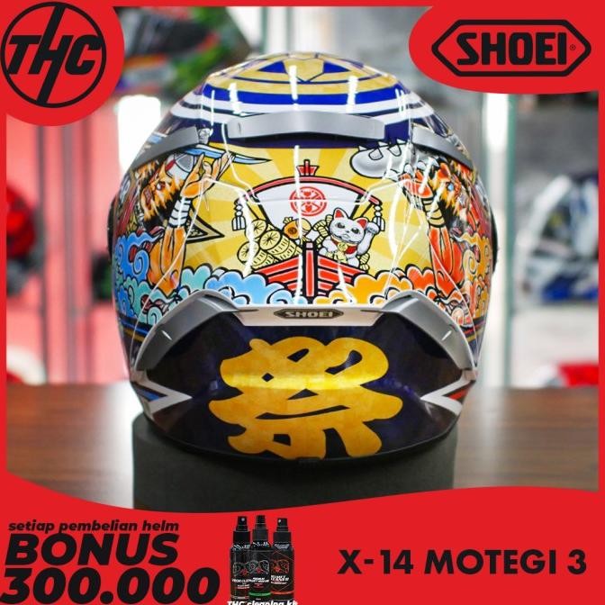 Shoei X14 Motegi 3 - Asli