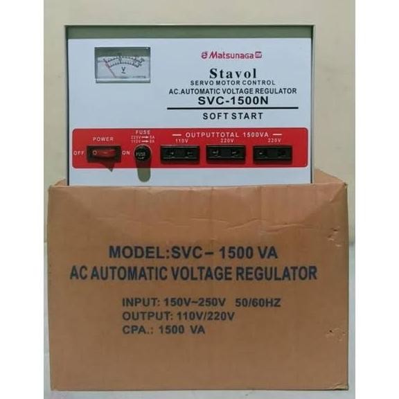 HARGA DISC - stavolt 1500 watt stabilizer
