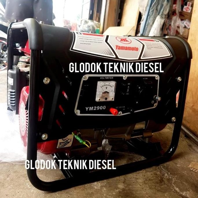Genset Bensin 1200 Watt Generator Listrik 1000 W Gulungan Full Tembaga