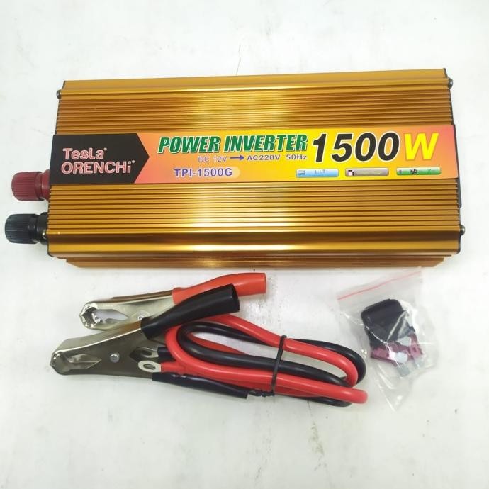 Miliki Power Inverter Tesla Tpi 1500G Kapasitas 1500W Alat Untuk Merubah Arus Dc Ke Ac