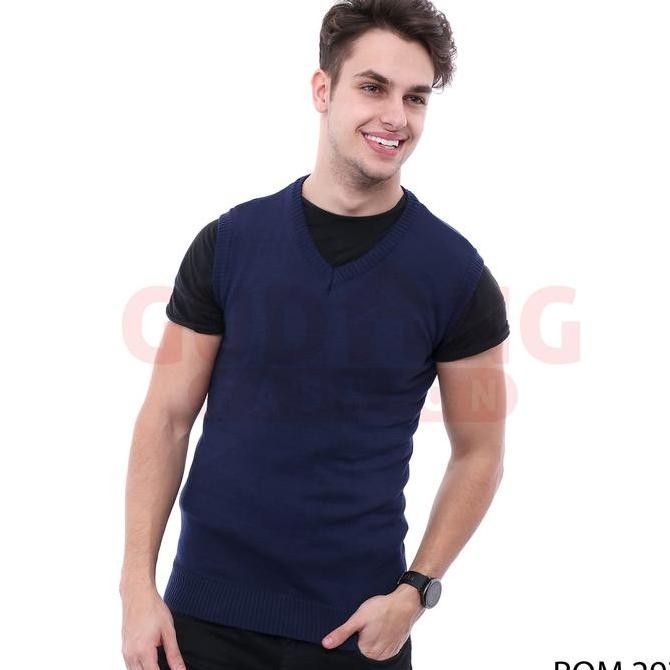 Promo Rompi Rajut Kemeja Pria