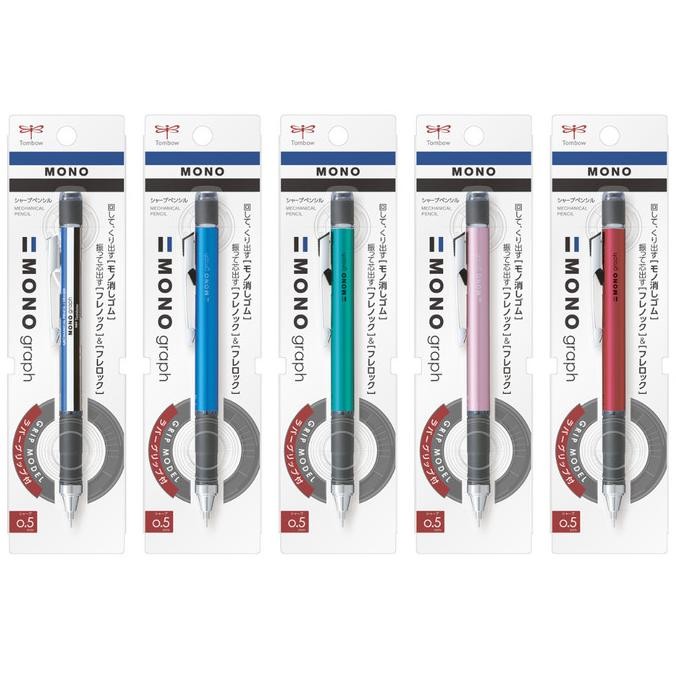 

Terbaru Tombow Mono Graph Grip Model Mechanical Pencil 0.5mm Pensil Mekanik