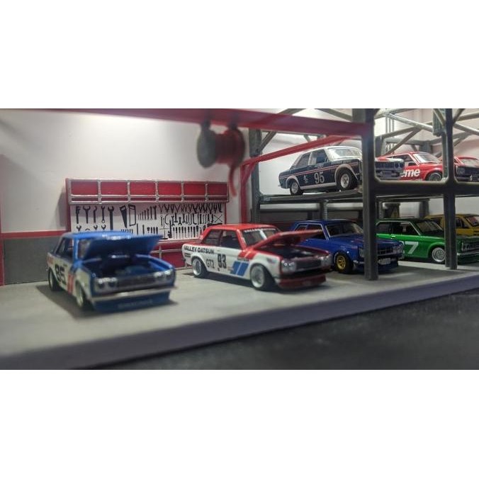 The Garage Diorama Diecast skala 64