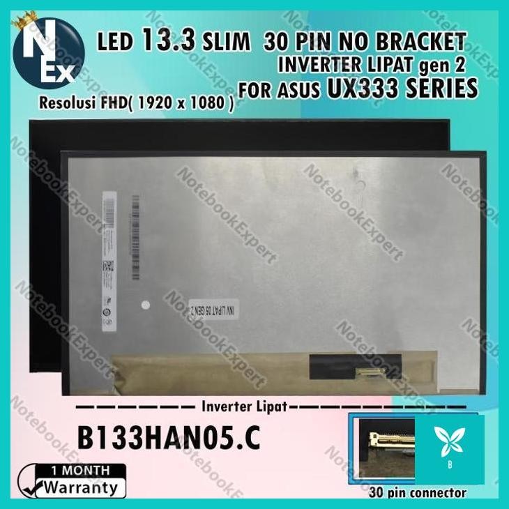 | AHN | LED LCD ASUS ZENBOOK UX333 UX333F UX333FN UX333FA UX333FAC FULL HD IPS