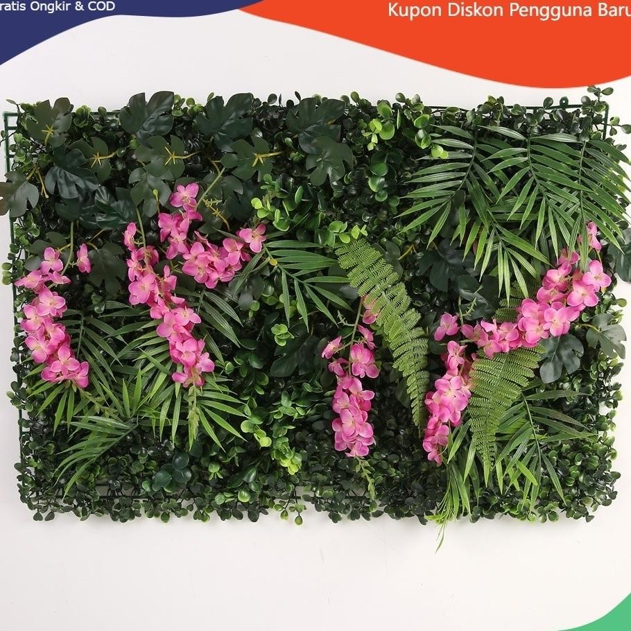 Daun Rumput Intei Daun Hia Ornamen Deorai Rumah Pagar Dinding Rambat