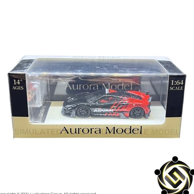 Sale Aurora Model 1:64 Mansory Ferrari F8Xx Tributo Advan Carbon Parts With Figure Limited