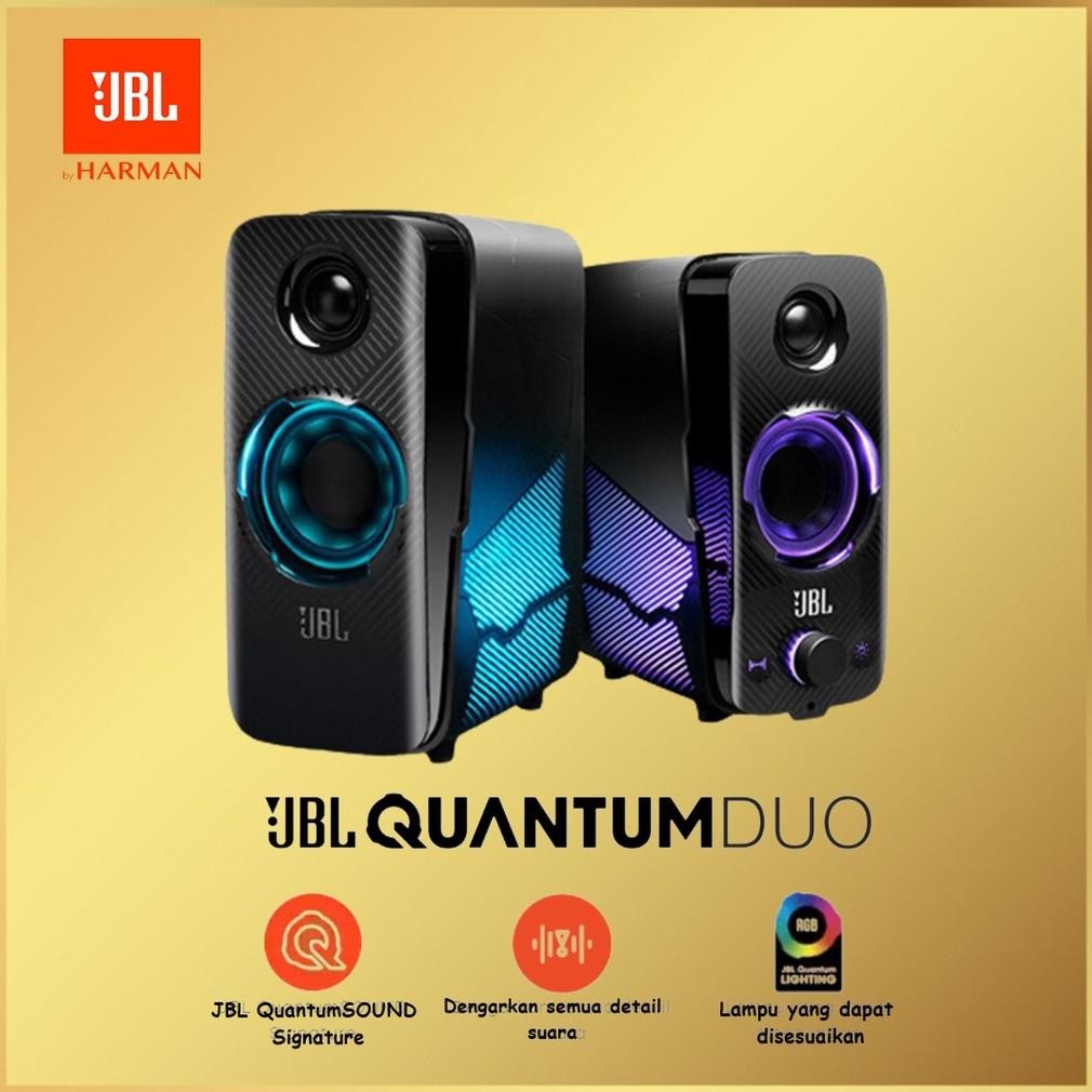 JBL Quantum Duo Speaker PC Gaming With RGB QuantumDuo