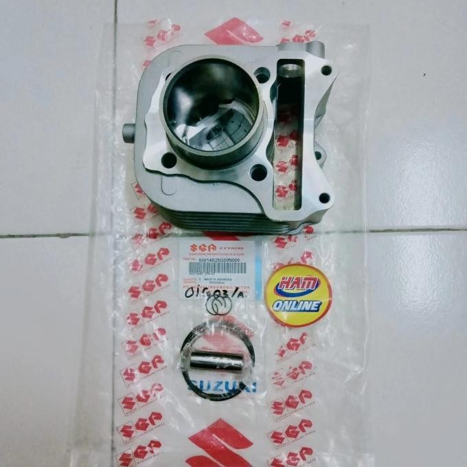 Blok Seher + Piston + Ring Ori Sgp Spin Skywave Dan Skydrive