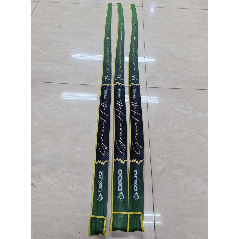 Joran One Piece Overhead Daido Green Hell 6.1 Ring Fuji Solid Carbon Co