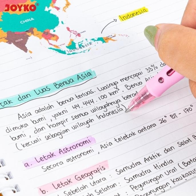 

Tersedia Gel Pen Pulpen Pena Joyko Gp-265Bn Q5 Gel 0.5 Mm (12 Pcs)