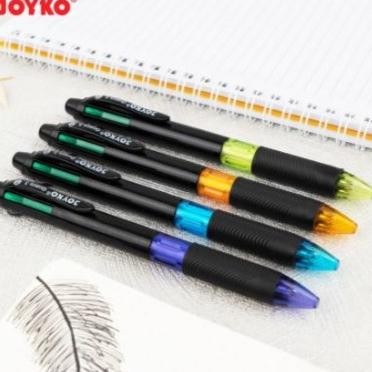 

Tersedia Pulpen Pen 4 Warna 0,7Mm / Pack Isi 12 Pcs (Merah,Biru,Hijau,Hitam)