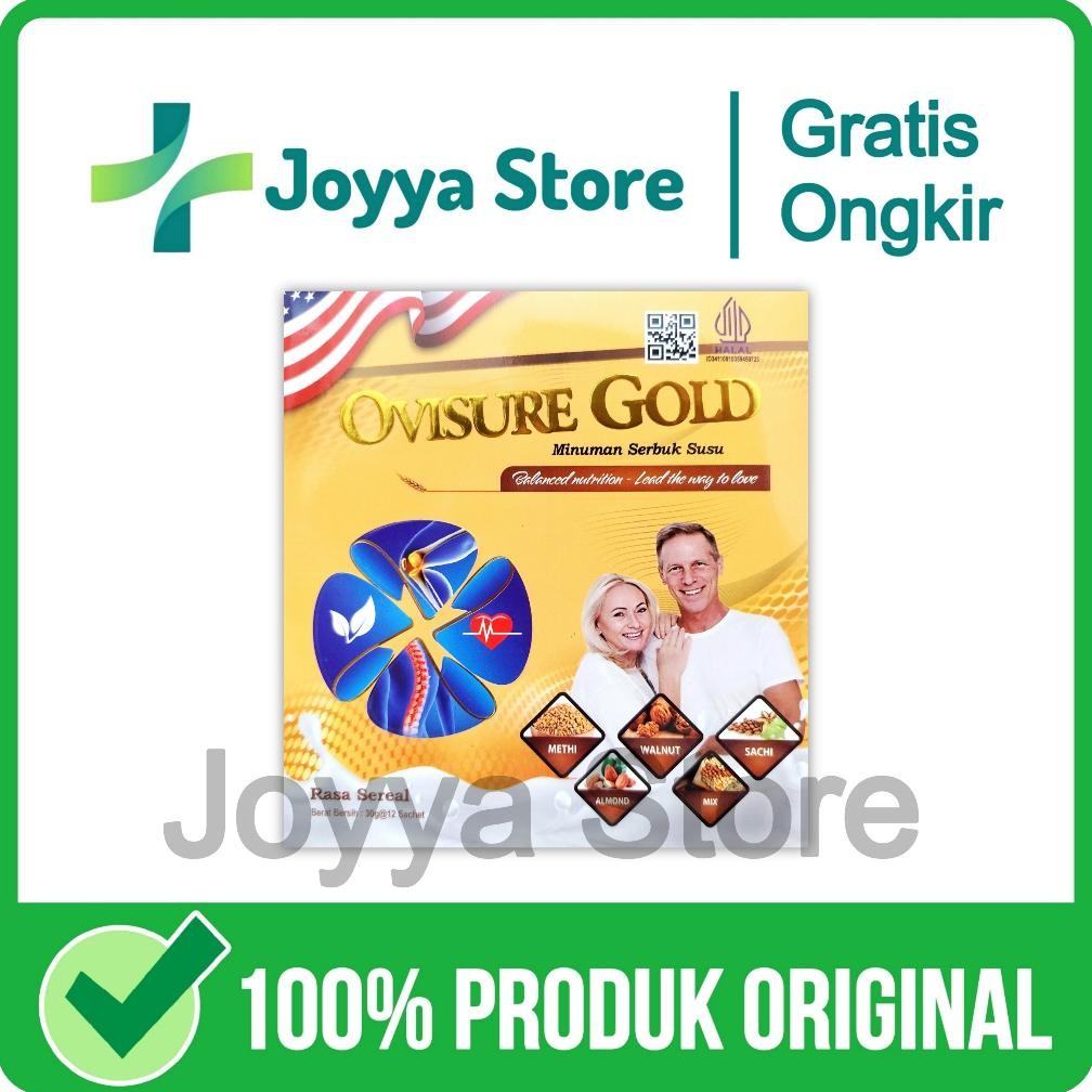

OVISURE GOLD ASLI ORIGINAL MILK SUSU VITAMIN TULANG SENDI NYERI OTOT OSTEOPOROSIS