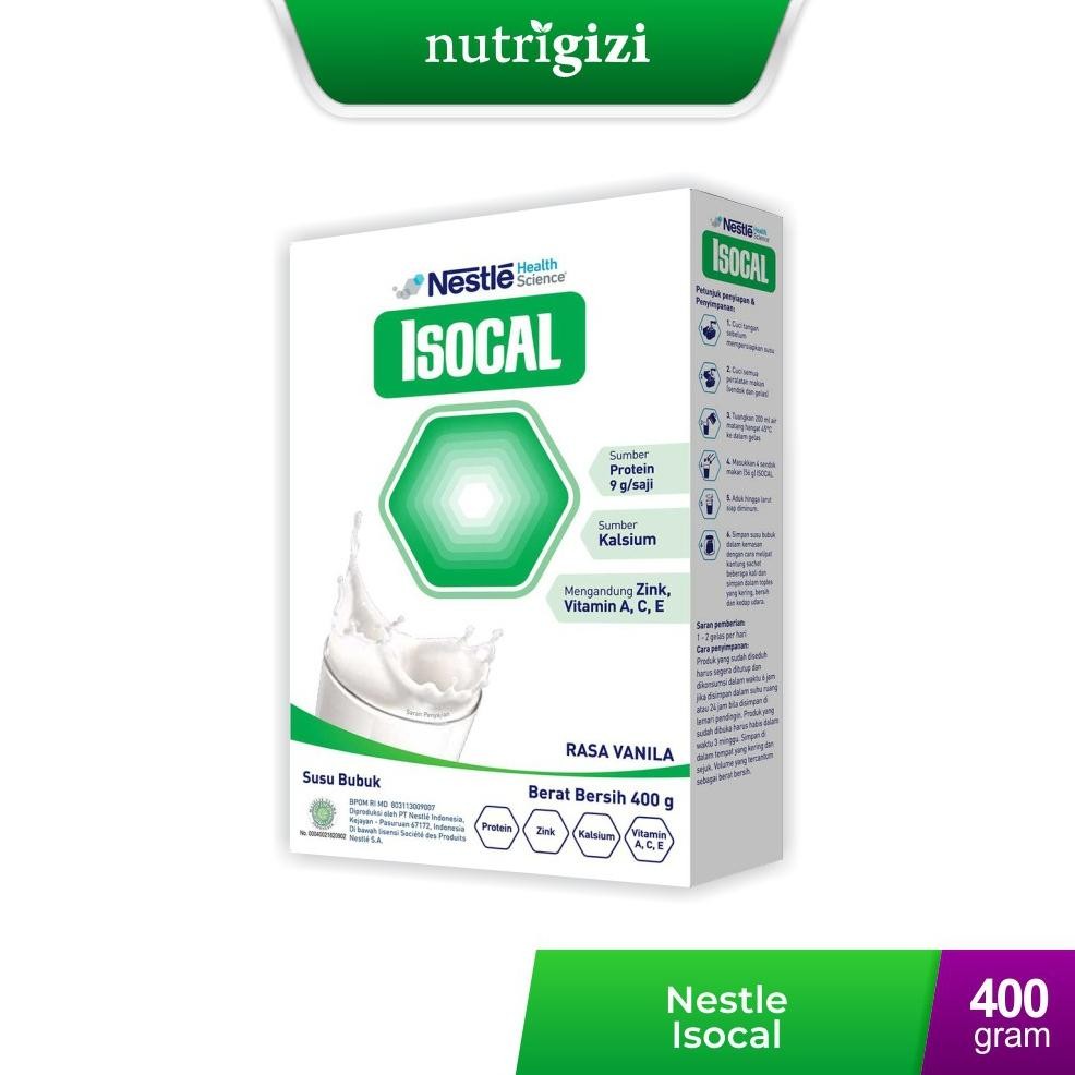 

NUTRIGIZI | NESTLE ISOCAL SUSU MASA PERAWATAN DAN PEMULIHAN PASIEN 400 GRAM