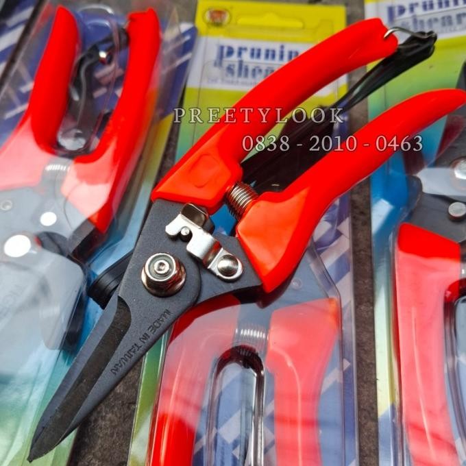 Gunting Potong Flat Holo / Besi / Dahan Ranting Pohon 7 Inch Tiger 702 Gunting Multifungsi