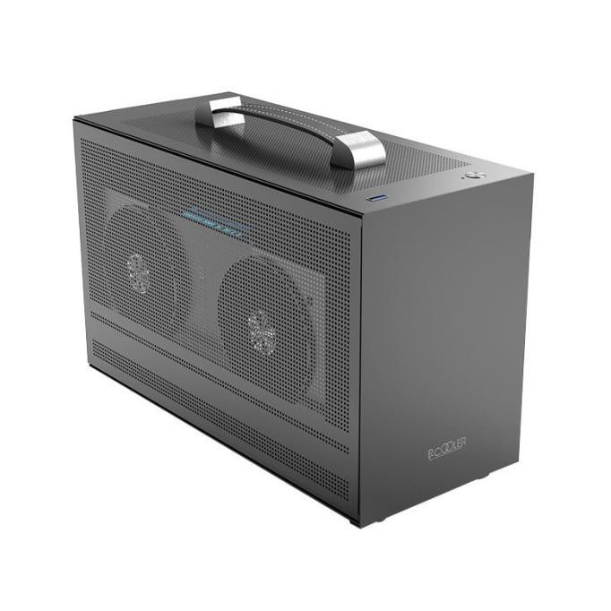 Casing PcCooler MINI I100G PRO Mesh Grey - iTX Case PC Cooler i100G