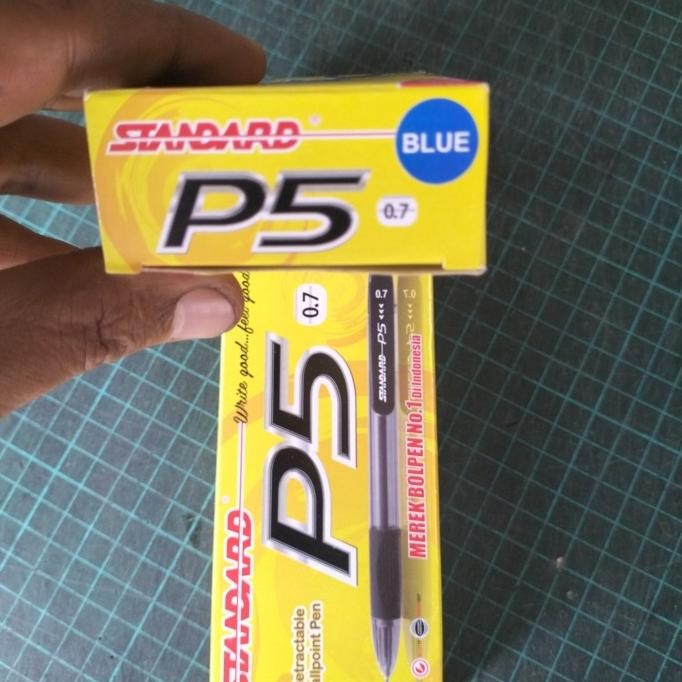 

Tersedia Pulpen Standard P5 0.7 Biru