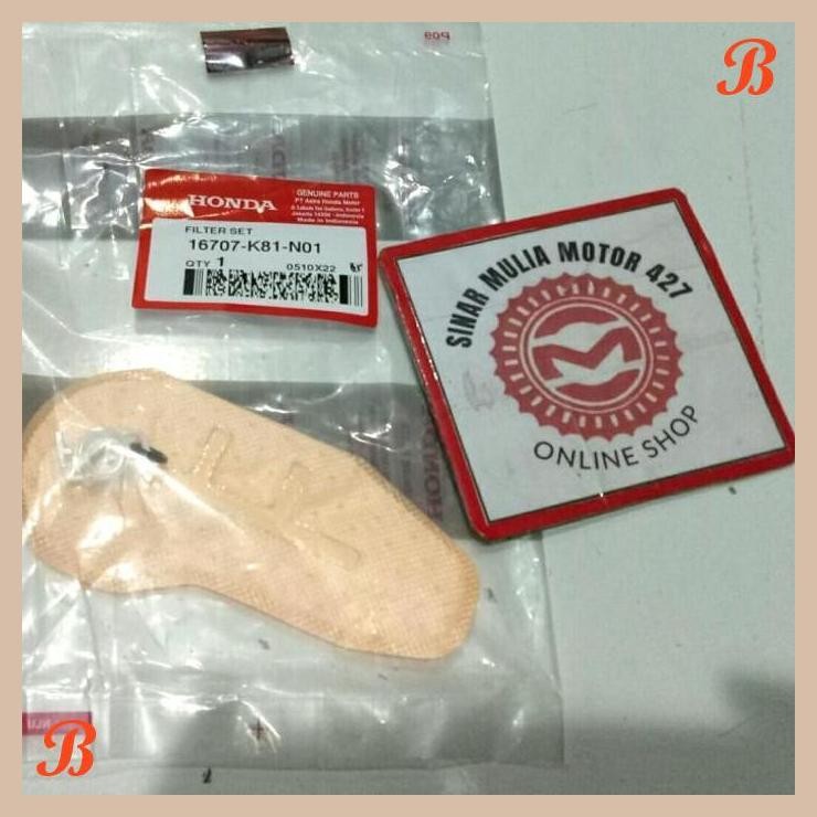[SMM] FILTER FUEL PUMP PAMPERS SARINGAN BEAT ESP NEW VARIO 125 ORIGINAL AHM