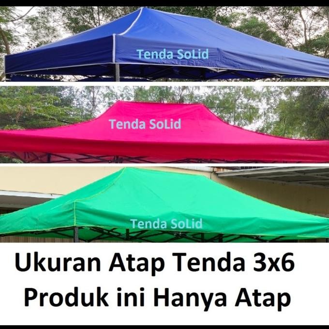 NEW Terpal Atap Tenda Lipat 3x6
