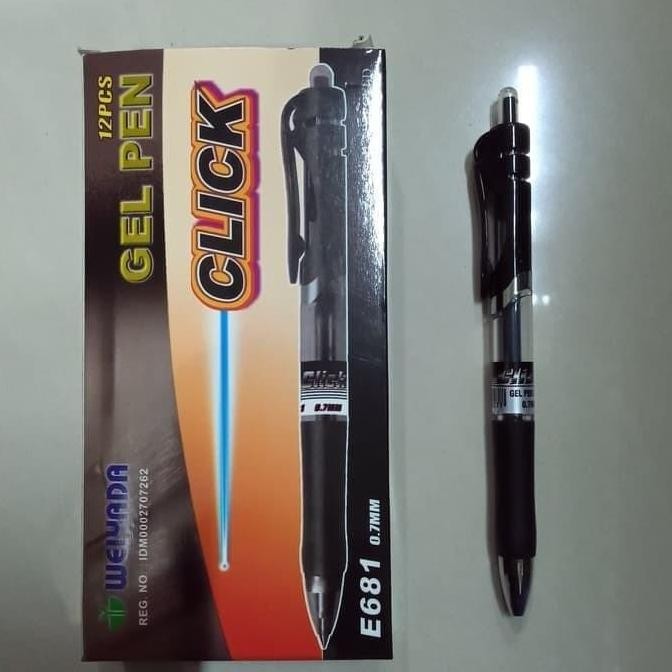 

Tersedia Ball Pen Pulpen Pena Weiyada E681 0.7Mm Bolpen Murah