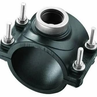 Clamp Sadle HDPE 4" x 1" - Clamp Saddle HDPE