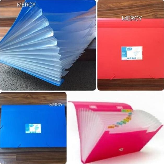 

Diskon! Expanding File PP Bantex 3601 Folio Size / Map Harmonika