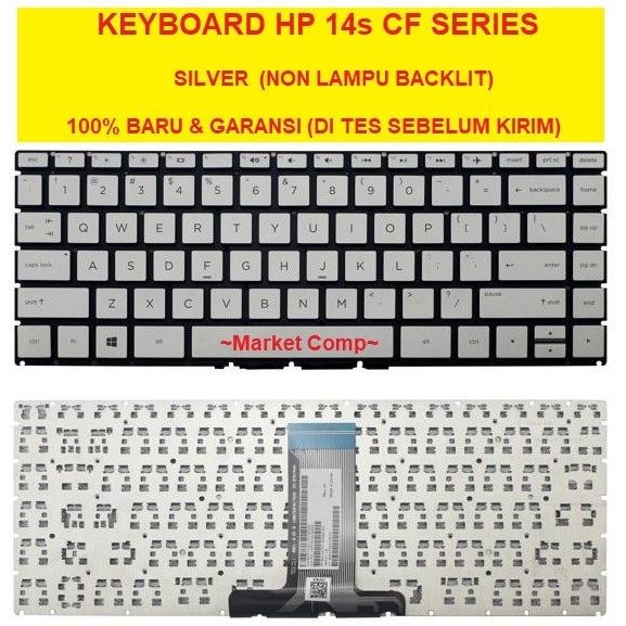 Keyboard Laptop HP 14s-cf2508tu 14s-cf2516tu 14s-cf2517tu 14s-cf2518tu