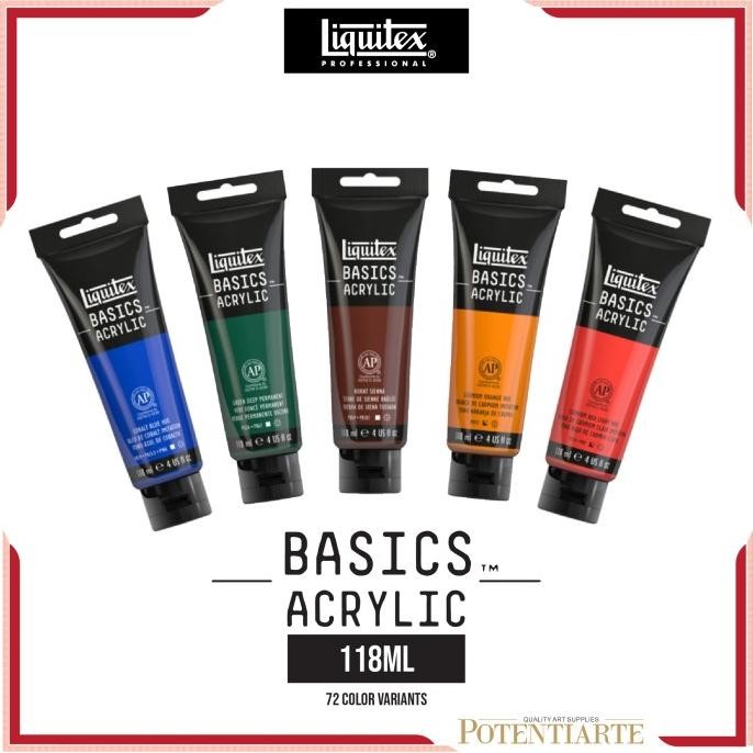 

Cat Akrilik Liquitex Basics 118ml Acrylic Color Paint - Part 03