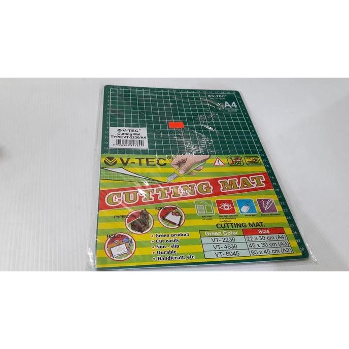 

siap kirim cutting mat a4 vtec matras alas potong alas cutter penggaris