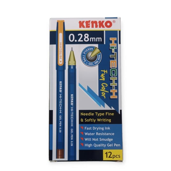 

Tersedia Pulpen Hitec-H Kenko 0.28 Fun Color 1Pack (12Pcs)