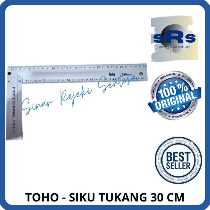 

siap kirim toho - siku tukang/penggaris tukang 30 cm