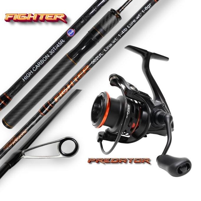 Set Pancing Reel Power Handle Sea And Kings Predator Sw Water Resistance 5+1Bb Shielded Ball Bearing