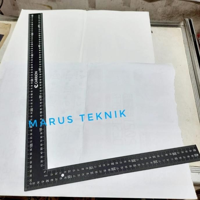 

siap kirim penggaris siku meter hitam 40x60cm carrson