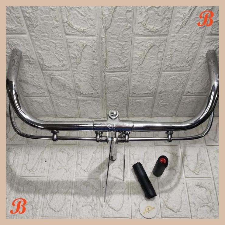 [LSS] STANG SETIR LURUS SEPEDA ONTHEL 28 ONTEL UNTO JADUL SIM HWA ALI TAIWAN