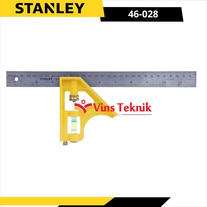 

siap kirim combination square metric penggaris siku stanley 46-028