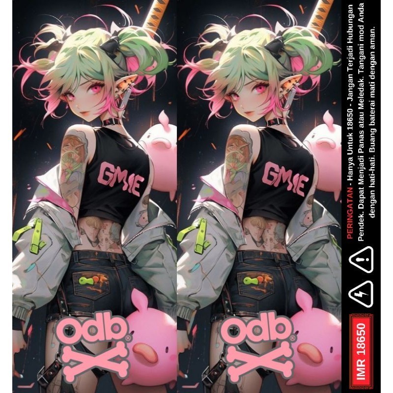 

Buy1Get1 Ambitionstore Stiker Wrap Baterai 18650 Anime 3d Art V3 Series Pelindung Dan Penghias Untuk Segala Merek 67 Garskin Stiker Fullbody Premium Bisa Custom Bukan Case