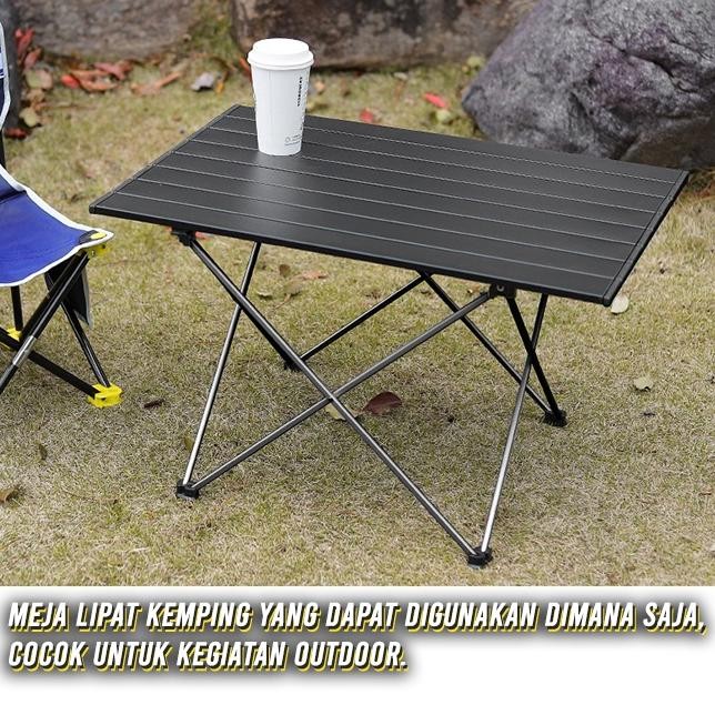 Meja Lipat Outdoor Aluminium Meja Lipat Camping Meja Lipat Portable