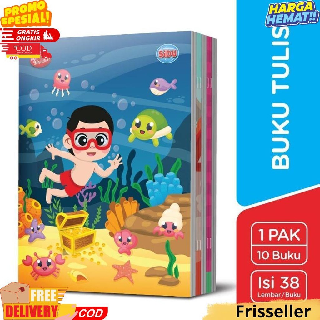 

Buku Tulis Sidu 38 Lembar Isi 10 Buku Tulis D Cod