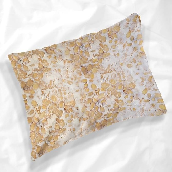 Sarung Bantal Tidur Tempe Mentah Raksasa Panjang Besar Premium