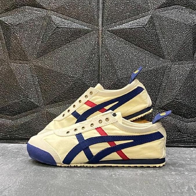 Terbaru Sepatu Slip On Pria & Wanita Cream Army Bisa Cod - Terlaris Nyaman Dipakai Simple Elegan Cas