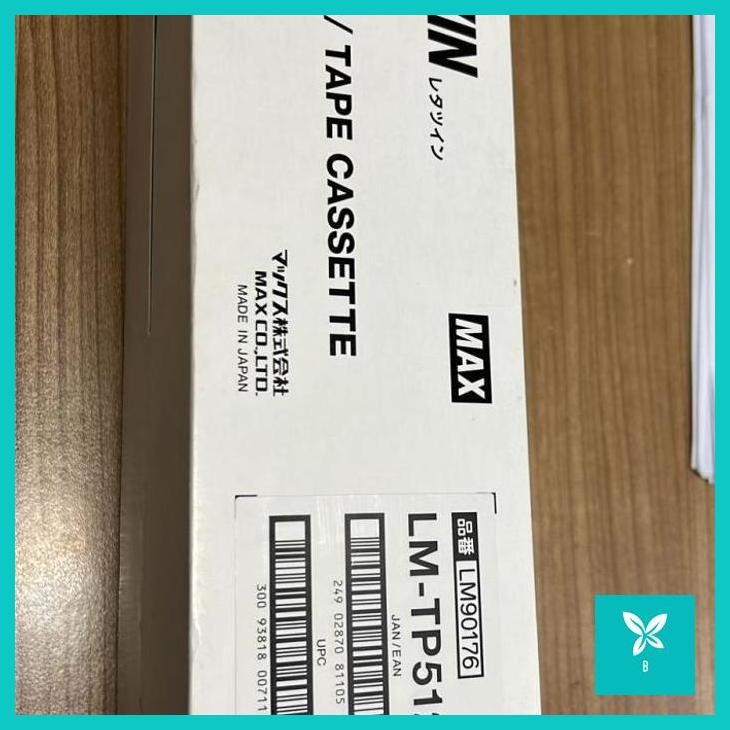 

TAPE LABEL LETATWIN MAX LM-TP512 KUNING / PUTIH UNTUK LM-550A LM 512