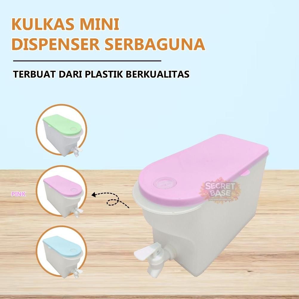 Mini Dispenser - Kran Dispenser Mini / Tempat Air Minum Kran Plastik Promo
