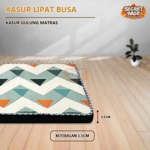 Kasur Lipat Busa - Kasur Camping / Travel Bed / Kasur Gulung Matras / Ambal Lantai Next Day