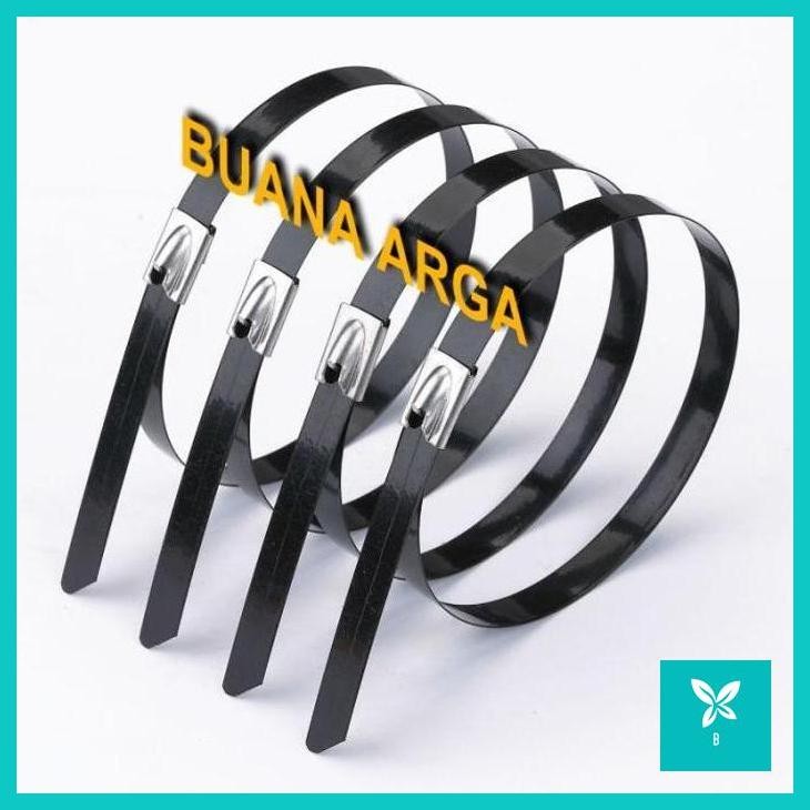 

KABEL TIES STAINLESS STEEL 360MM CABLE EPOXY FULL COATED BALL LOCK ZIP