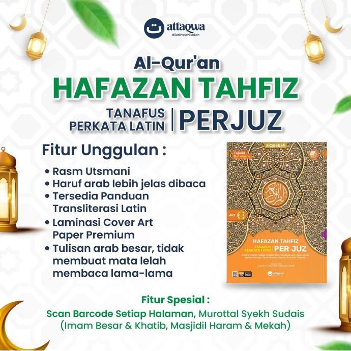 Al-Qur'an Per juz ukuran Besar A4 murah